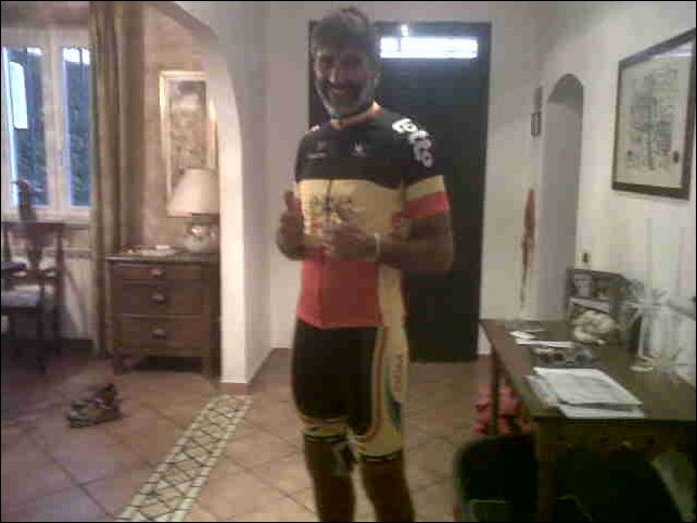 paul cycliste belge - aout 2011